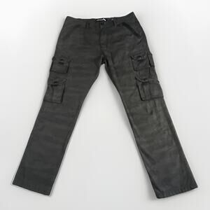 Stone Falcon Camo Cargo Pants Men’s 34x32 Ripstop 100% Cotton Gorpcore Tactical